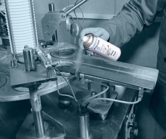 PTFE-Fluid2 WEICON PTFE-Fluid - cухая смазка для пищевой промышленности на основе тефлона